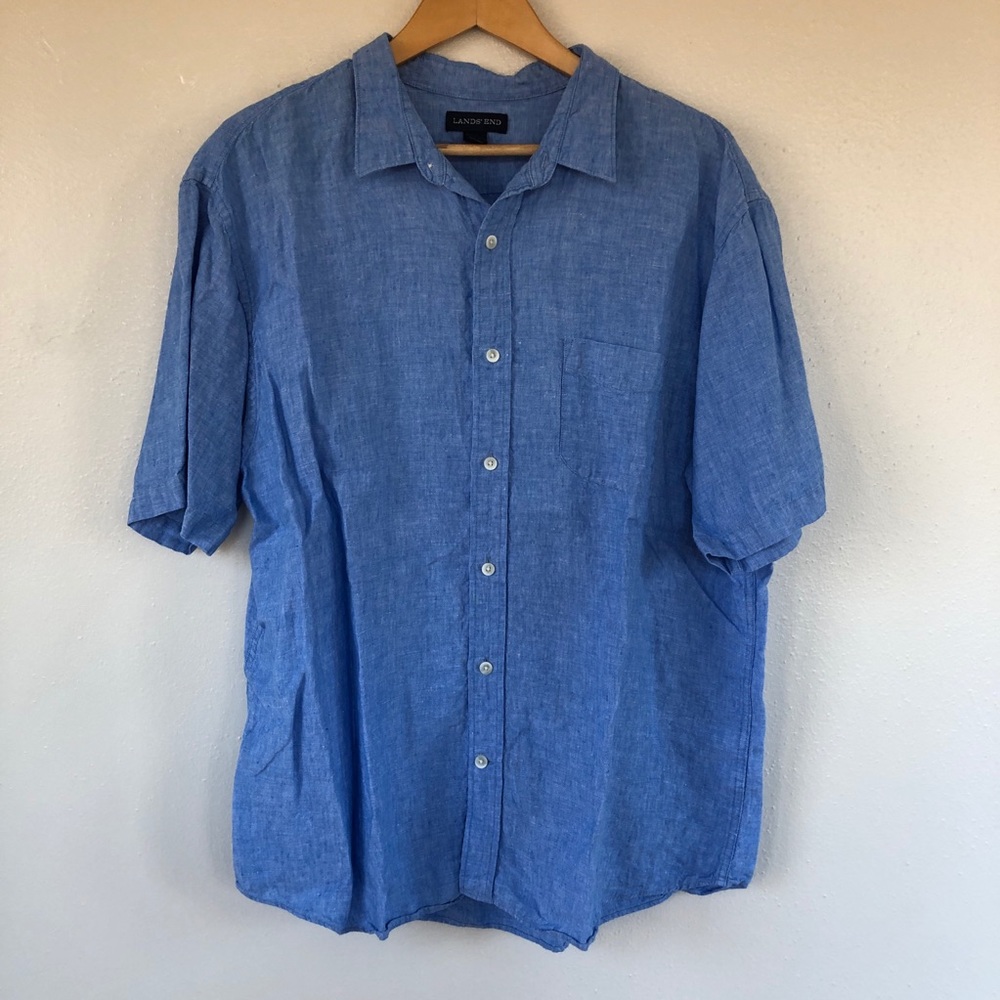 Land’s End Men’s Linen Shirt